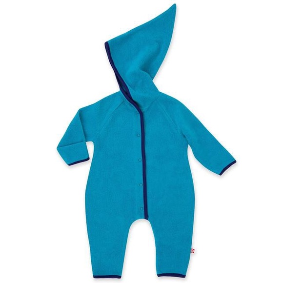 Zutano Other - Zutano Cozie Fleece Elf Romper in Pagoda